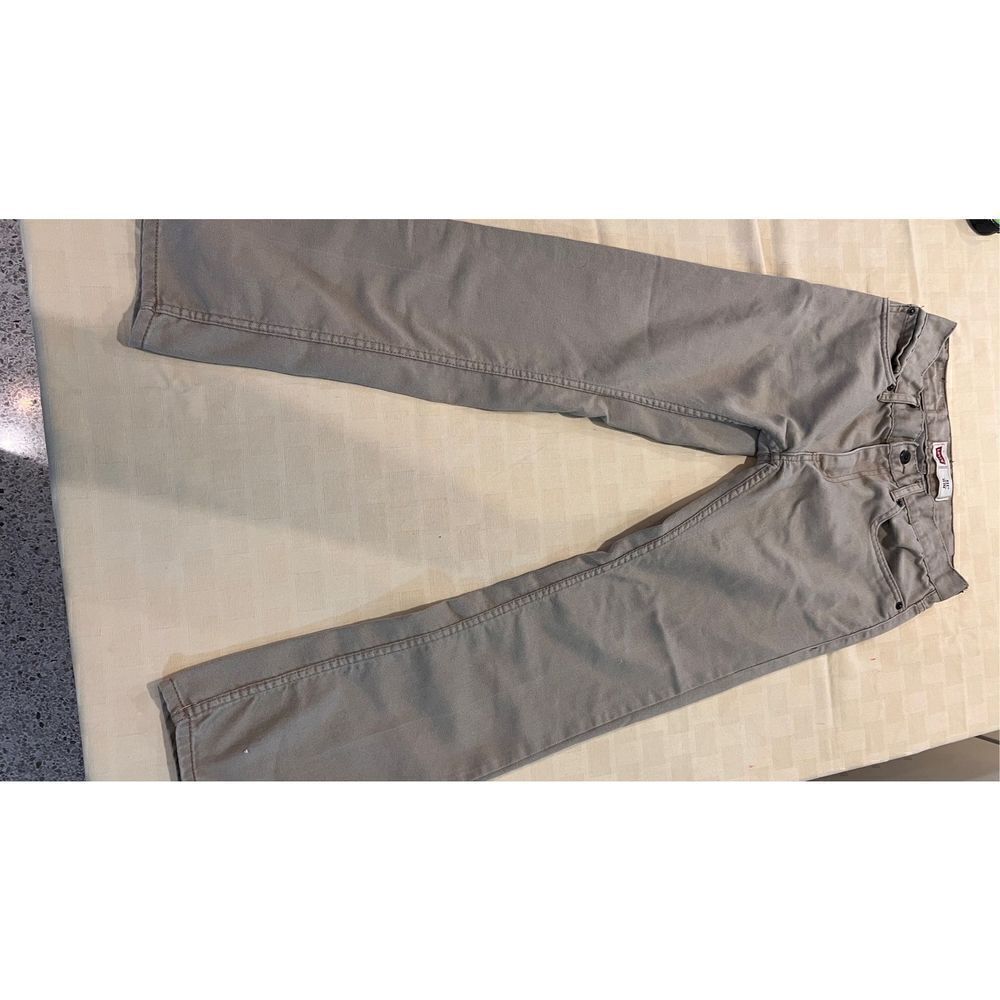 Levi's 511 Jeans Women's Slim Straight Denim Pants Light Wash Gray Size W28xL28